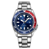 2025 new men's quartz watch fashion classic business men's watch quartz watch men's luminous calendar steel belt watch student