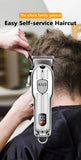 Hair Clipper Professional Electric Hair Clipper Rechargeable Hair Trimmer Machine Men's Electric Shaver Barber Cutting Machine