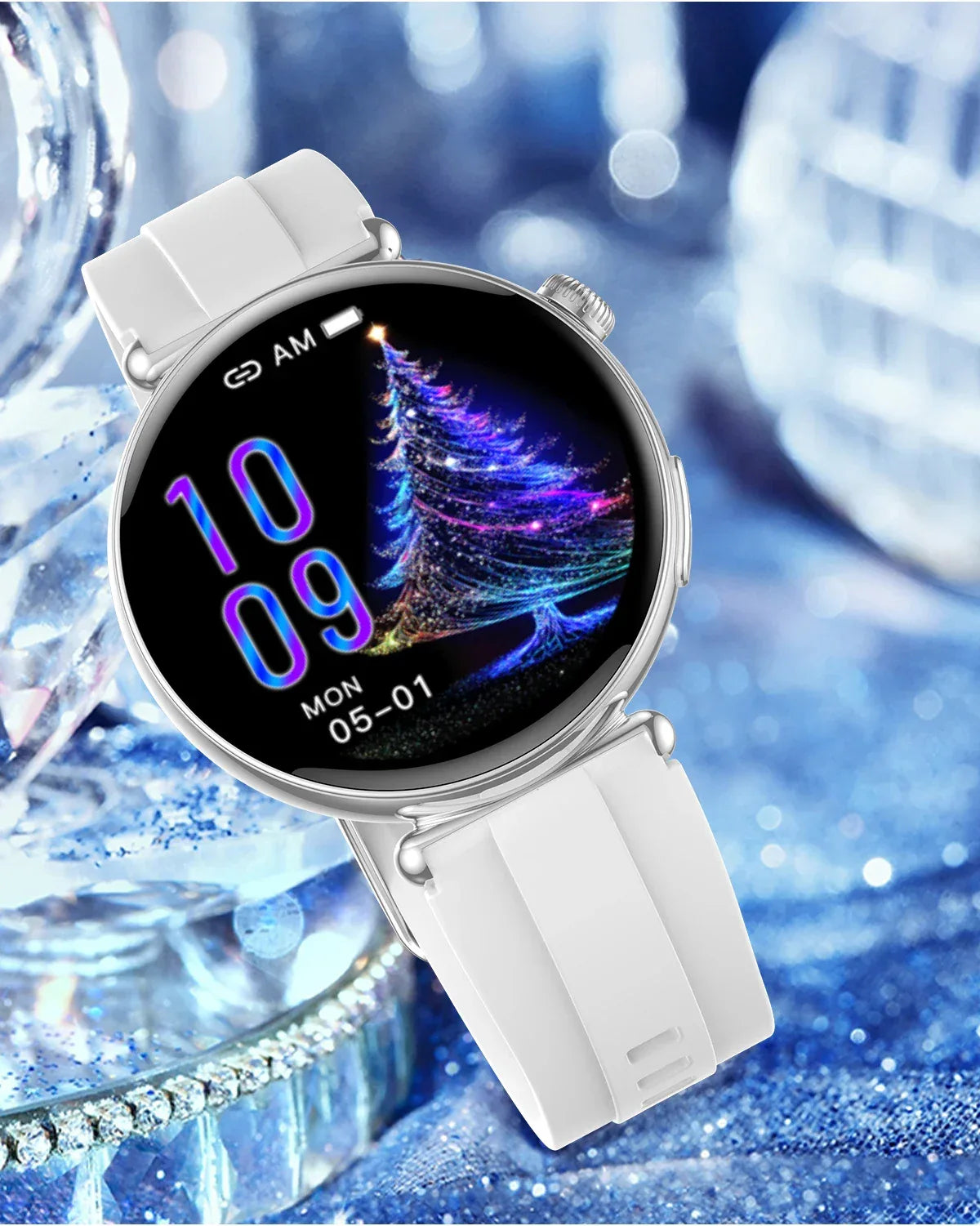 2026 New Women AI Smart Diagnosis Smart Watch HRV+ECG Uric Acid Blood Oxygen Health Monitor IP68 Waterproof Sports Smartwatches - Wear444
