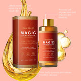 Magic Luxury Body Oil Deeply Moisturizing Dry Skin Tightening Firming Chest Thighs Rejuvenating Repairing Soften Nourishing Oil