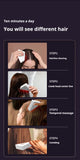Electric Scalp Applicator Massage Liquid Guide Comb Hair Growth Comb Vibrating Red Light Microcurrent Heating