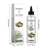 Hair Growth Essential Oil Shiny Strengthen Improve Breakage Dryness Soft Smoothing Lightweight Nourishing Rejuvenating Serum Oil
