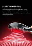 Electric Spray Massage Comb Hair Growth Vibration Head Massager Brush LED Anti Hair Loss Scalp Liquid Medicine Atomizing Comb