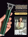 Electric Hair Clipper Rechargeable Haircut Machine Waterproof Hair Trimmer Usb Rechargeable Shaver
