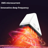 Electric Scalp Applicator Massage Liquid Guide Comb Hair Growth Comb Vibrating Red Light Microcurrent Heating