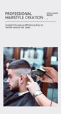 Electric Hair Clipper Professional Electric Cordless Hair Beard Trimmer 0.1mm Bald Head Self Hair Cutting Machine for Men