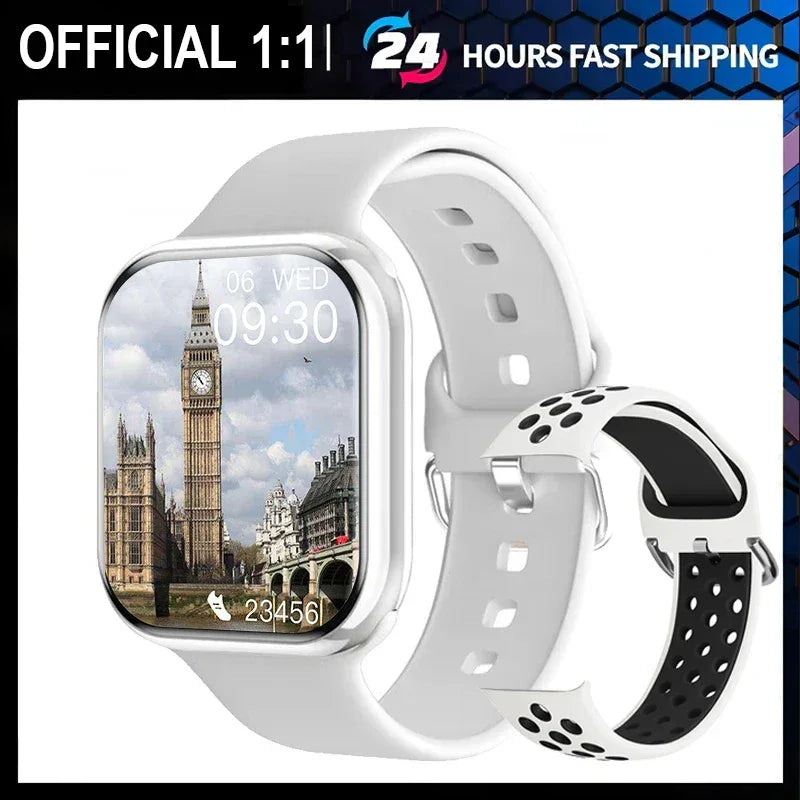 2025 New Series IW9 Watch 9 GPS Track Smart Watch Men Woman HD Bluetooth Call IP68 Waterproof Sports Smart Watch For Android IOS - Wear444