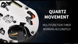 MEGIR Luxury Men's Watch Leather Belt Quartz Business Watches Luminous Fashion Sports Man Wristwatch Clock Relogios Masculino