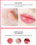 Hot Clear 6ml Crystal Jelly Moisturizing Lip Oil Plumping Lip Gloss Sexy Plump Lip Glow Oil Tinted Lip Plumper Lips Makeup