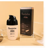 LAIKOU Liquid Foundation Moisturizing Long Lasting Face Comestics Natural Brighten Face Base Tone Make Up 30ml