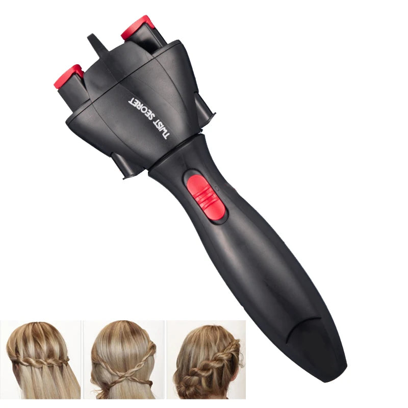 Electric Quick Automatic Hair Braider Twist Braider Hair Braider Machine Braiding Hairstyle Hair Styling Tool for Women