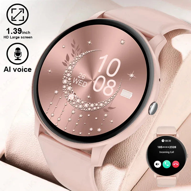 2025 New Smart Watch Women Men Bluetooth Call Sports Fitness Watches Heart Rate Health Monitor Smartwatch Ladies For Android iOS - Wear444