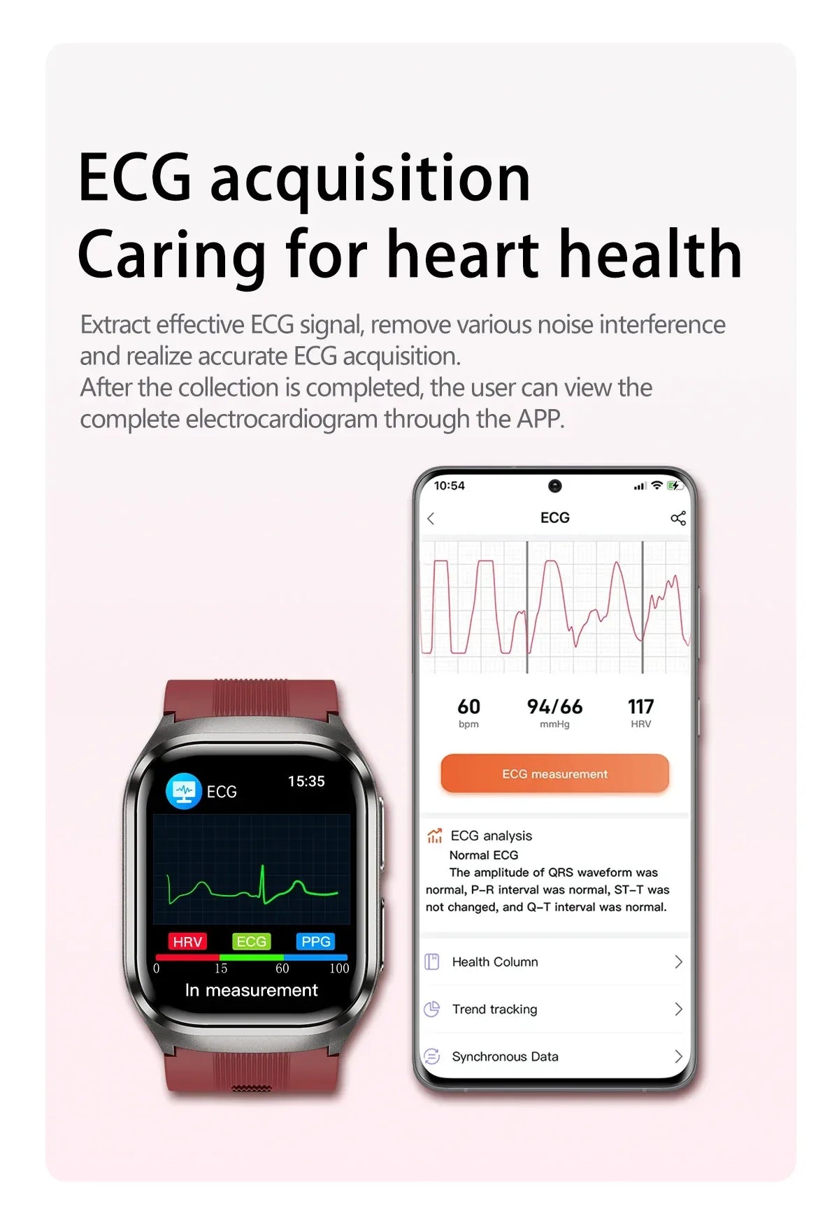 2025New Heart Health Analysi NFC Air Pump+Air Bag Smart Watch Men Accurate Blood Pressure Uric Acid ECG Call Smart Bracelet lady - Wear444