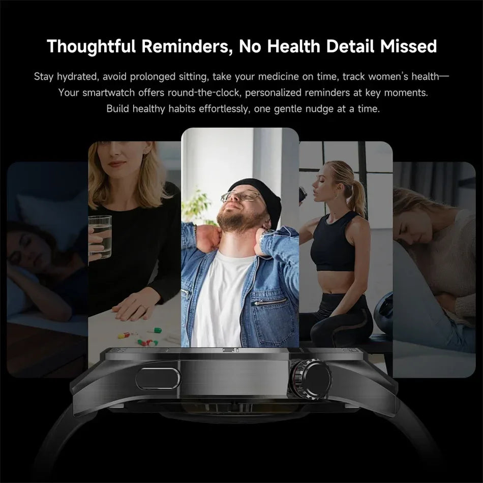 2026 New Upgrade Watch 6 Max GPS Workout Tracking Heart Rate Blood oxygen AMOLED Bluetooth Call Sport Waterproof Smart Watch - Wear444