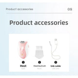 Electric hair removal device, waterproof and private trimmer, compact and portable shaver