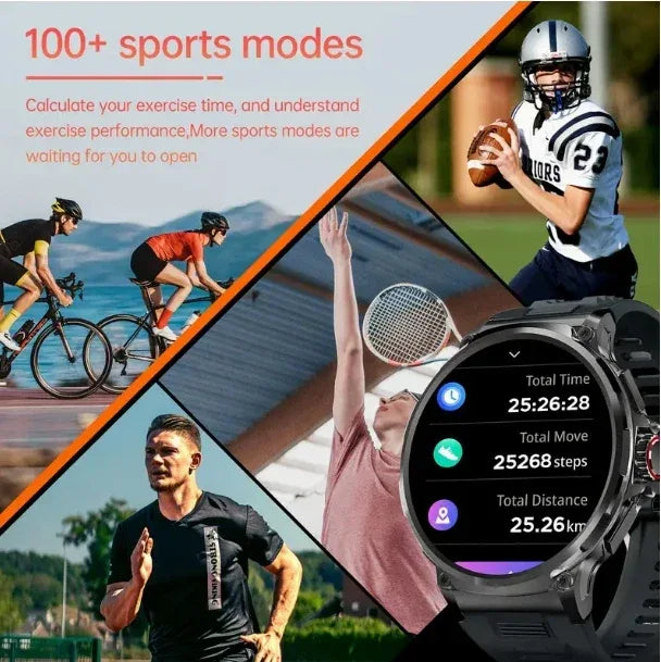 2025 New V69 1.85 Inch HD Bluetooth Call 710mAh Smart Watch Men Sports Fitness Tracker Heart Monitor Smartwatch For Android IOS - Wear444