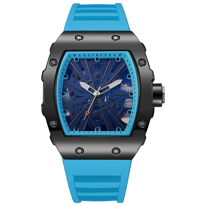 2025 New Fashion Men Luxury Watches Mens Top Big Silicone Jelly Casual Quartz Watch For Gift Relogio Masculino Male Wristwatches
