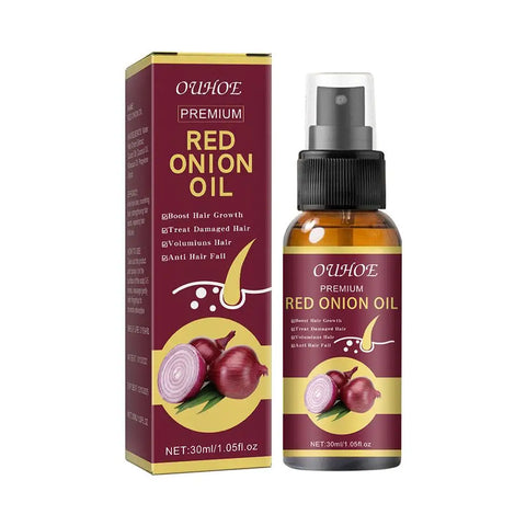 Onion Hair Essential Oil Spray for Hair Growth, Strengthens Hydrates Hair, Promotes Dense and Thick Hair Treatment 1/2PCS