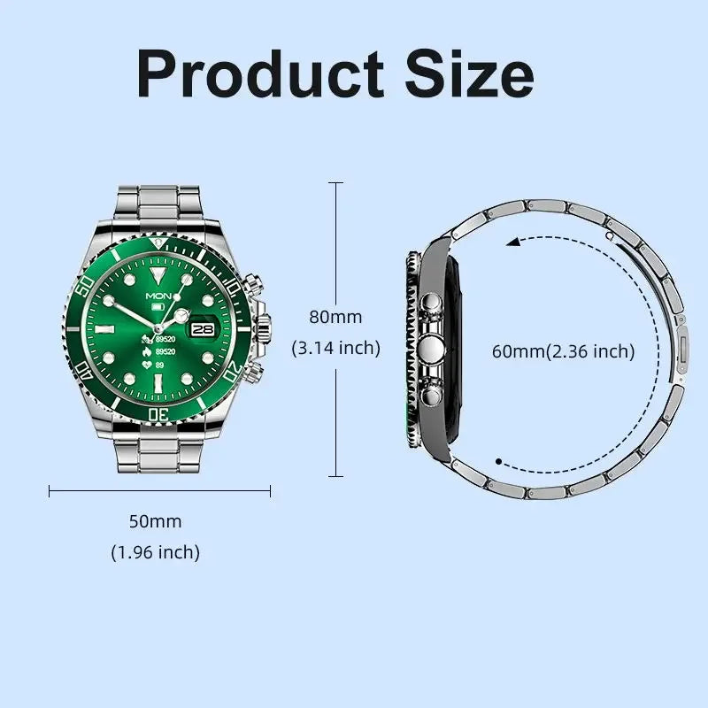 Aiweile AW12 New Style Luxury Smart Watch Dials Answer Call For Men Waterproof Sport Digital Business Watch For Gift - Wear444