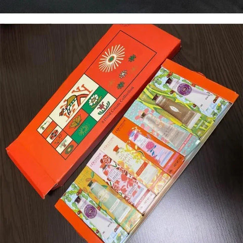 Moisturizing Hand Cream Gift Box, Hand Care Essence Cream, Prevent Chapping, Whitening Fragrance, Girl Gift, 8 Sticks