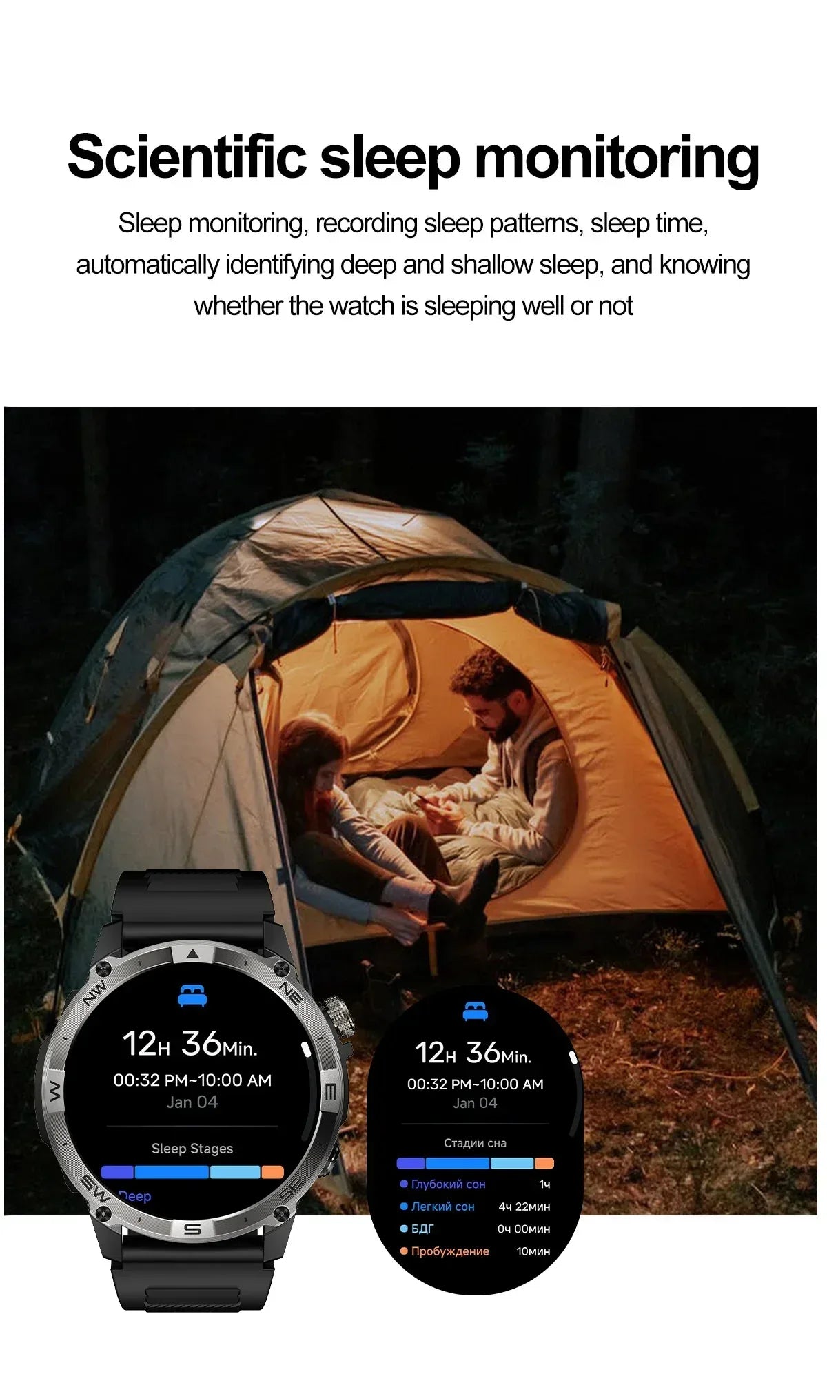 2025 NEW T-Rex Ultra GPS Smart Watch 5 ATM Waterproof Built-in Dual-band GNSS Compass Military Sport Smartwatch Men 2025 New - Wear444