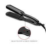 Electronic Hair Curling Irons Curler Straighteners  Titanium Corrugated Crimper Waves Iron Tools