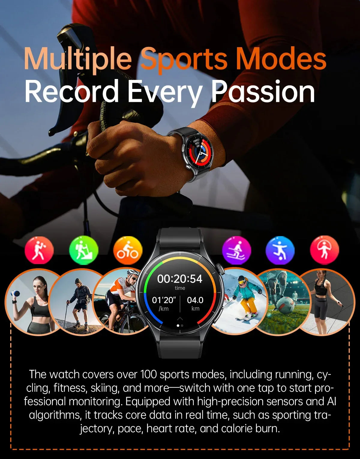 2025 New NFC+ECG+PPG Health Smart Watch BMI Fat Heart Rate Blood Pressure Watch 380mAh BT Call IP68 Waterproof Sports Bracelet - Wear444