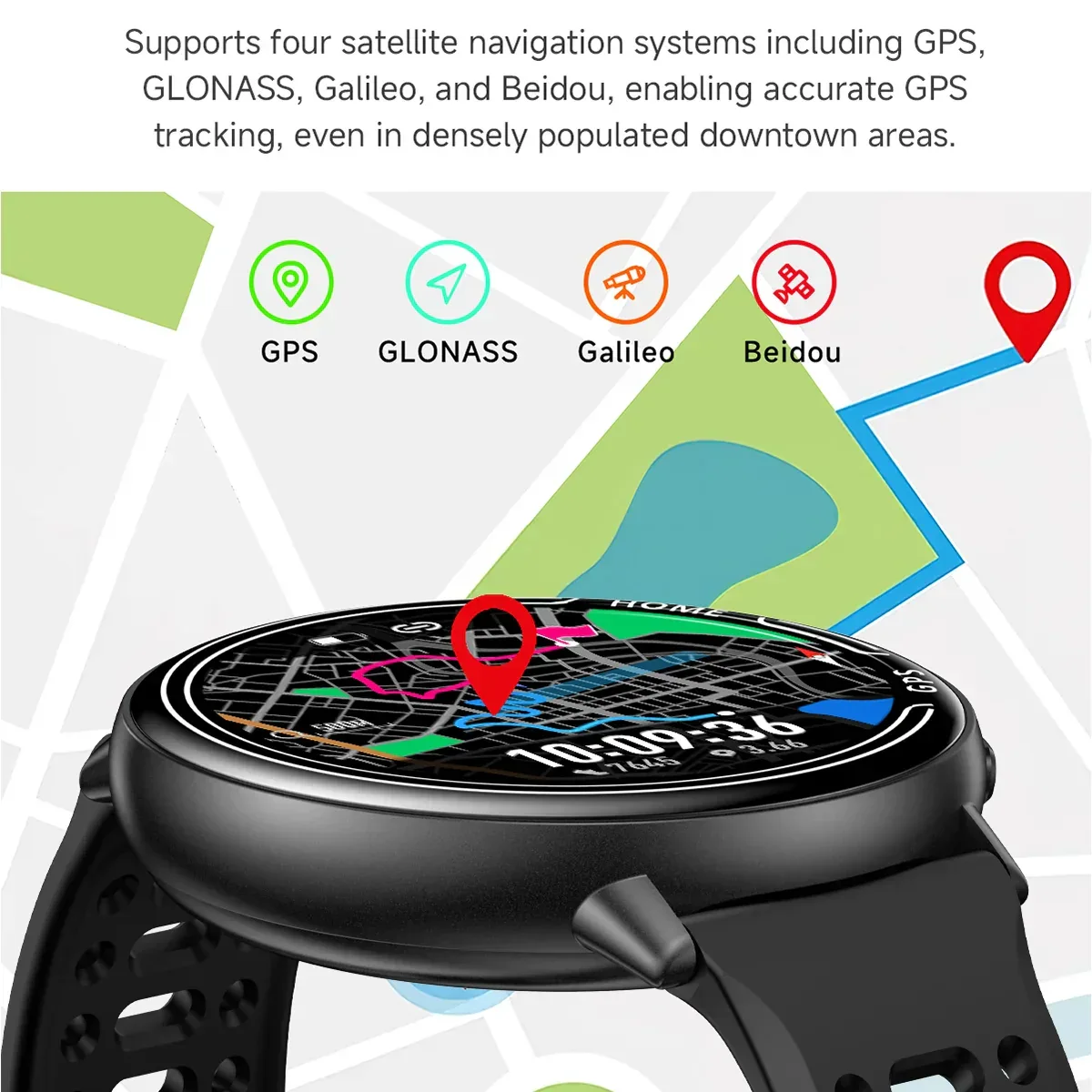 For Amazfit Active 2 GPS smartwatch for Men and Women, Ai GPT Amoled waterproof sports smartwatch Compass NFC BT call watch New - Wear444
