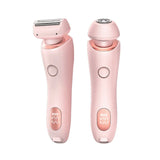 2-in-1 Electric Hair Removal Machine for Women Ladies Private Part Hair Shaver Trimmer and Epilator Household