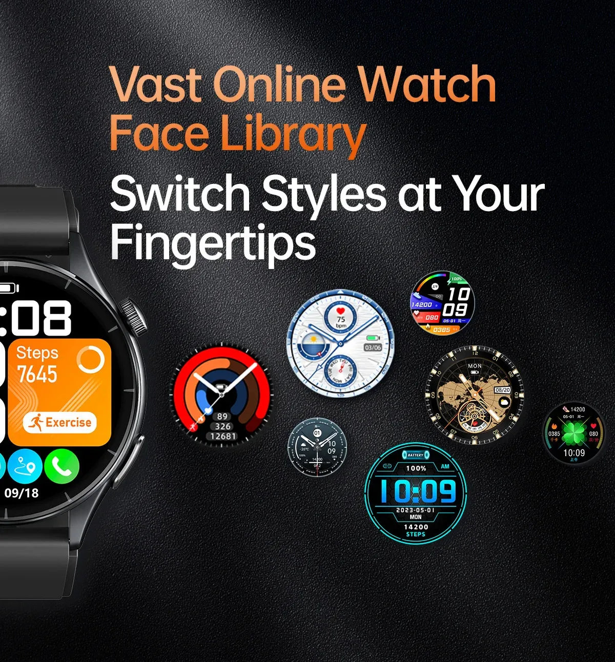 2025 New NFC+ECG+PPG Health Smart Watch BMI Fat Heart Rate Blood Pressure Watch 380mAh BT Call IP68 Waterproof Sports Bracelet - Wear444