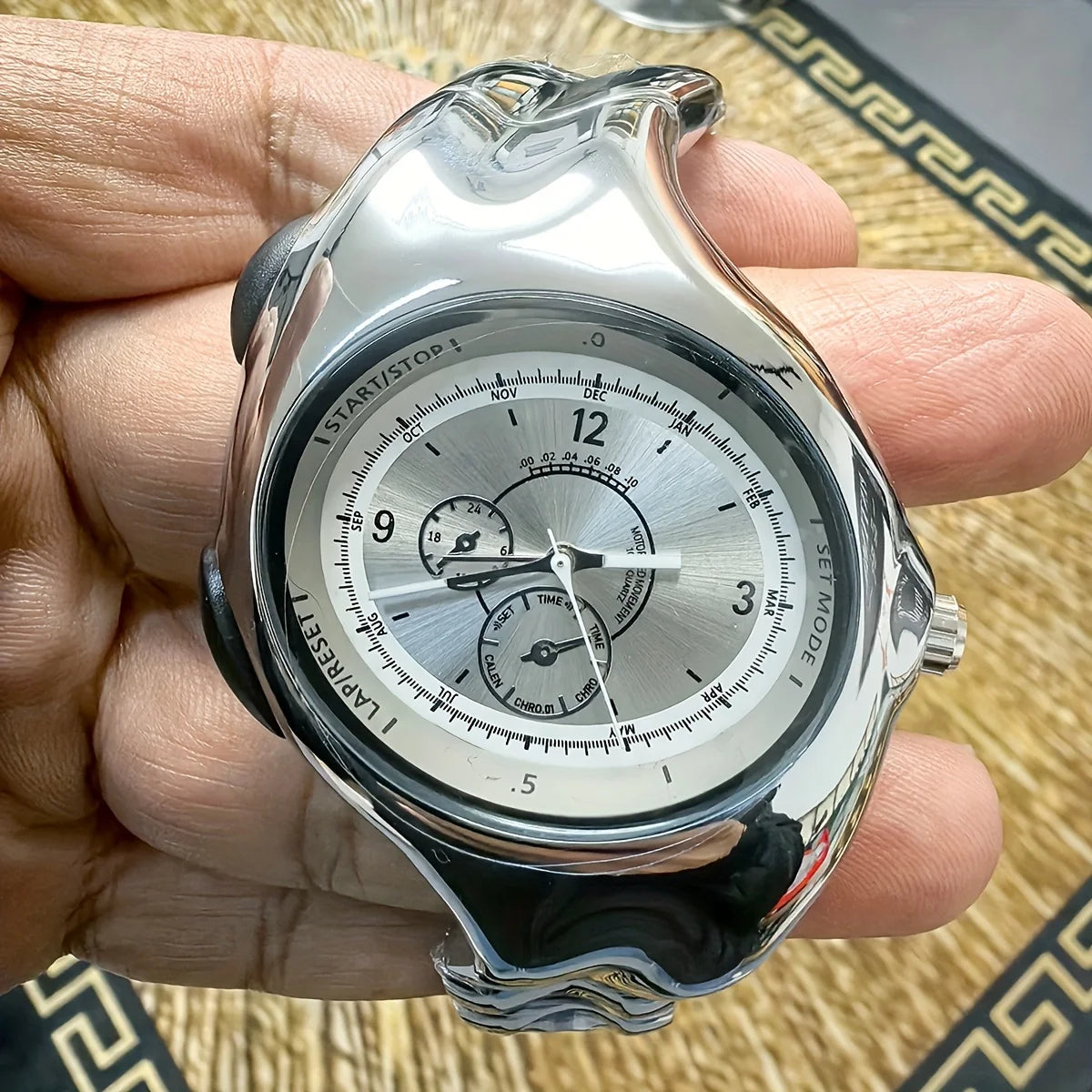 Men Fashion Luxury Wristband Business Watch Sport Watches Y2K Male Quartz Wristwatch