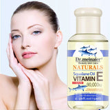 Vitamin E Face Essence Oil Morning & Night Whitening Shrink Pores Anti Wrinkle Aging Freckle Repair Face Skin Care Essence 75ml