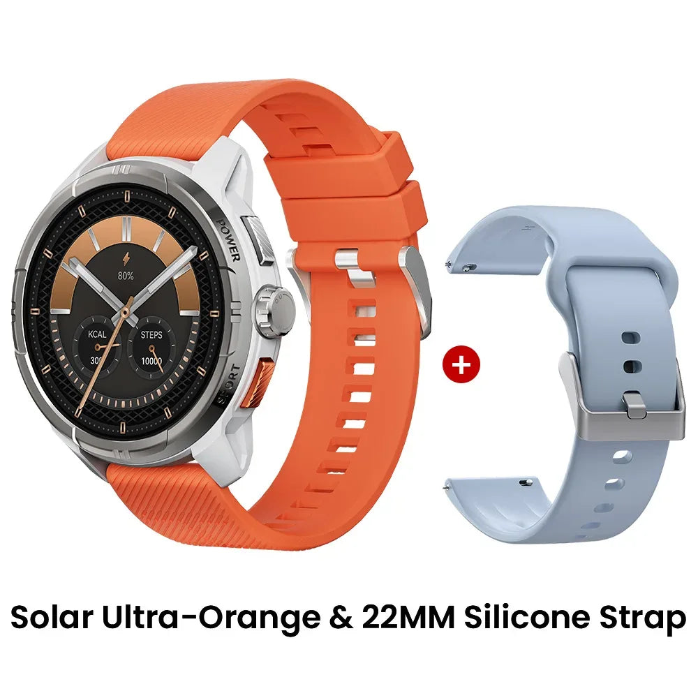HAYLOU Solar Ultra GPS Smartwatch 1.6” AMOLED Display 5ATM Waterproof Built-in GPS Bluetooth Phone Calls Sports Smart Watch - Wear444