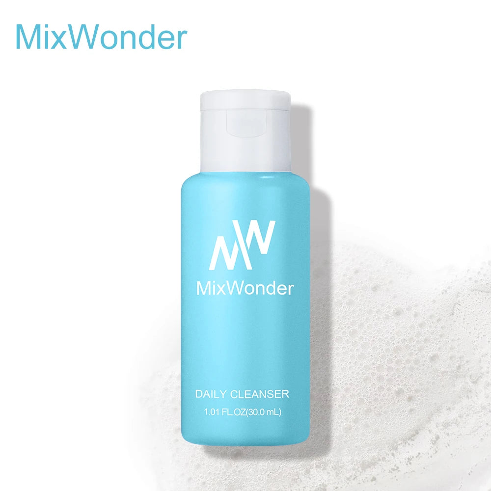 MixWonder Daily Foaming Cleanser - Hydrating, Deep Cleansing, Oil Control Face Wash for All Skin Types - Gentle & Non-Irritating