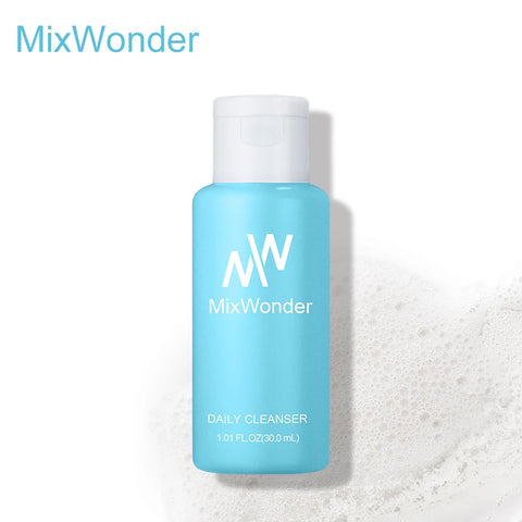 MixWonder Daily Foaming Cleanser - Hydrating, Deep Cleansing, Oil Control Face Wash for All Skin Types - Gentle & Non-Irritating