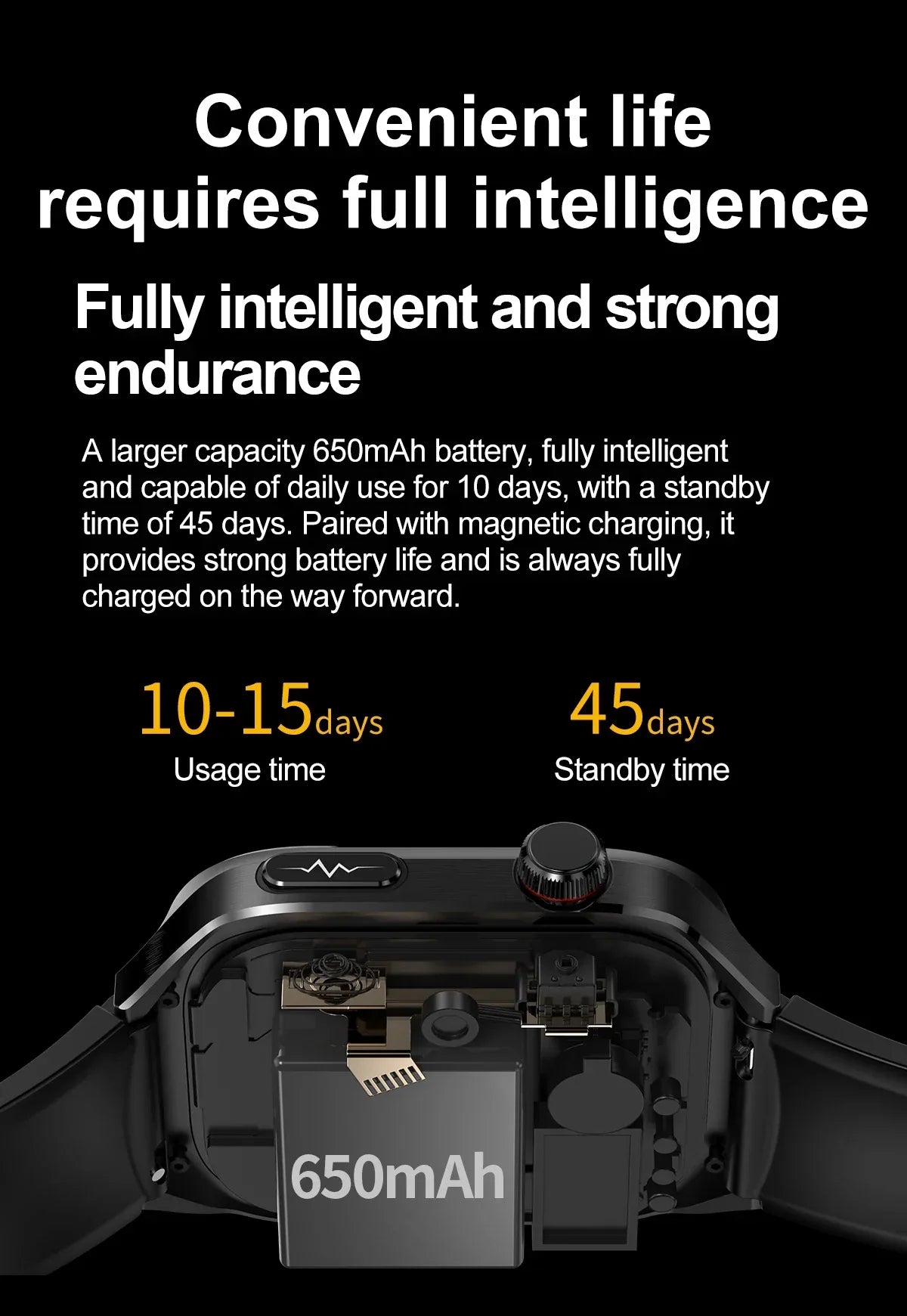 2025New Micro Physical Examination Smart Watch For Men Uric Acid Body Fat Five Organ Health Watches Bluetooth Call SmartBracelet - Wear444