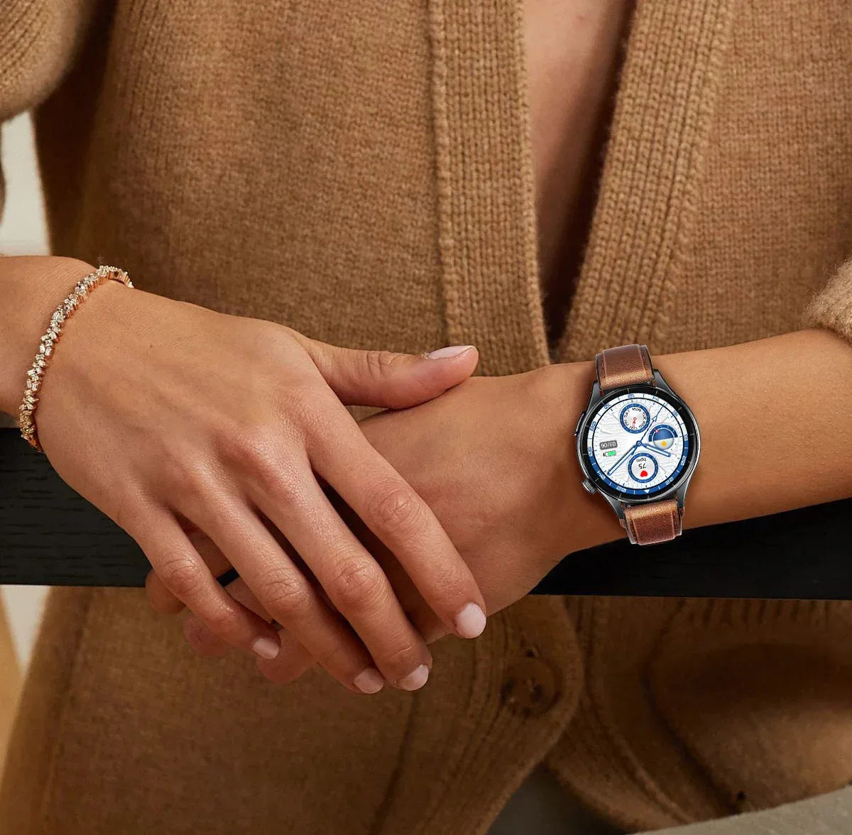 2025 New NFC+ECG+PPG Health Smart Watch BMI Fat Heart Rate Blood Pressure Watch 380mAh BT Call IP68 Waterproof Sports Bracelet - Wear444