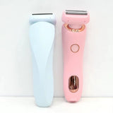 2in1 Remove Hairs Female Electronic Shavers Body Epilator Shaving Hair Removal Ladies Electric Shaver Machine for Women