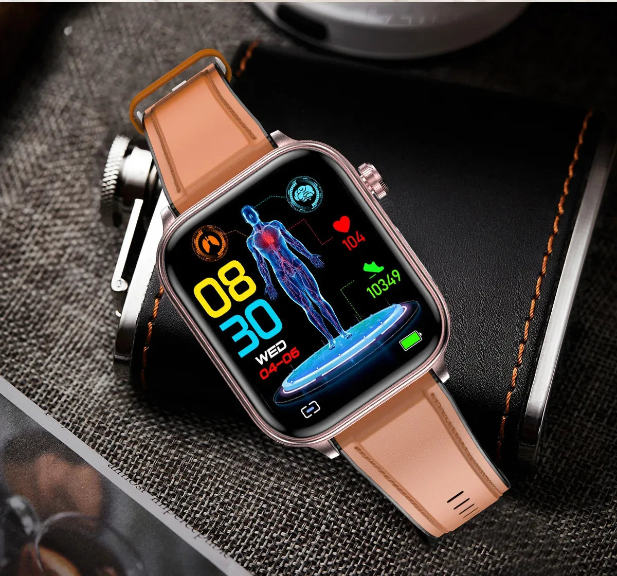 2025 New ECG+PPG Monitoring Smart Watch Women Blood pressure Blood Lipid Uric Acid Women Menstrual Health Tracker Smartwatches - Wear444