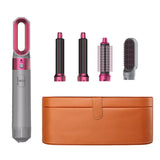 5-in-1 Hairstyling Tool is a revolutionary hair styling machine that combines the power of a hair dryer, straightener, curler,vo