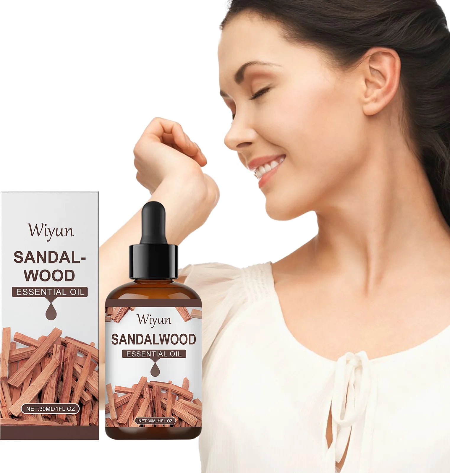 30ml/60ml/90ml Sandalwood Massage Essential Oil Facial Skin Care Body Moisturizing Oil aromatherapy Essential Oil Daily Care