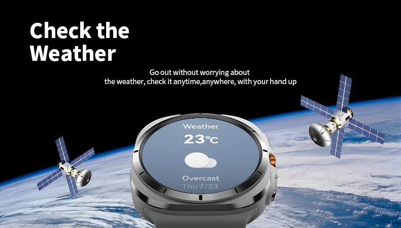 2025 New Watch8 Ultra Smart Watch Classic NFC Health Monitoring Bluetooth Call 3ATM Waterproof HD Smartwatch For IOS Android - Wear444