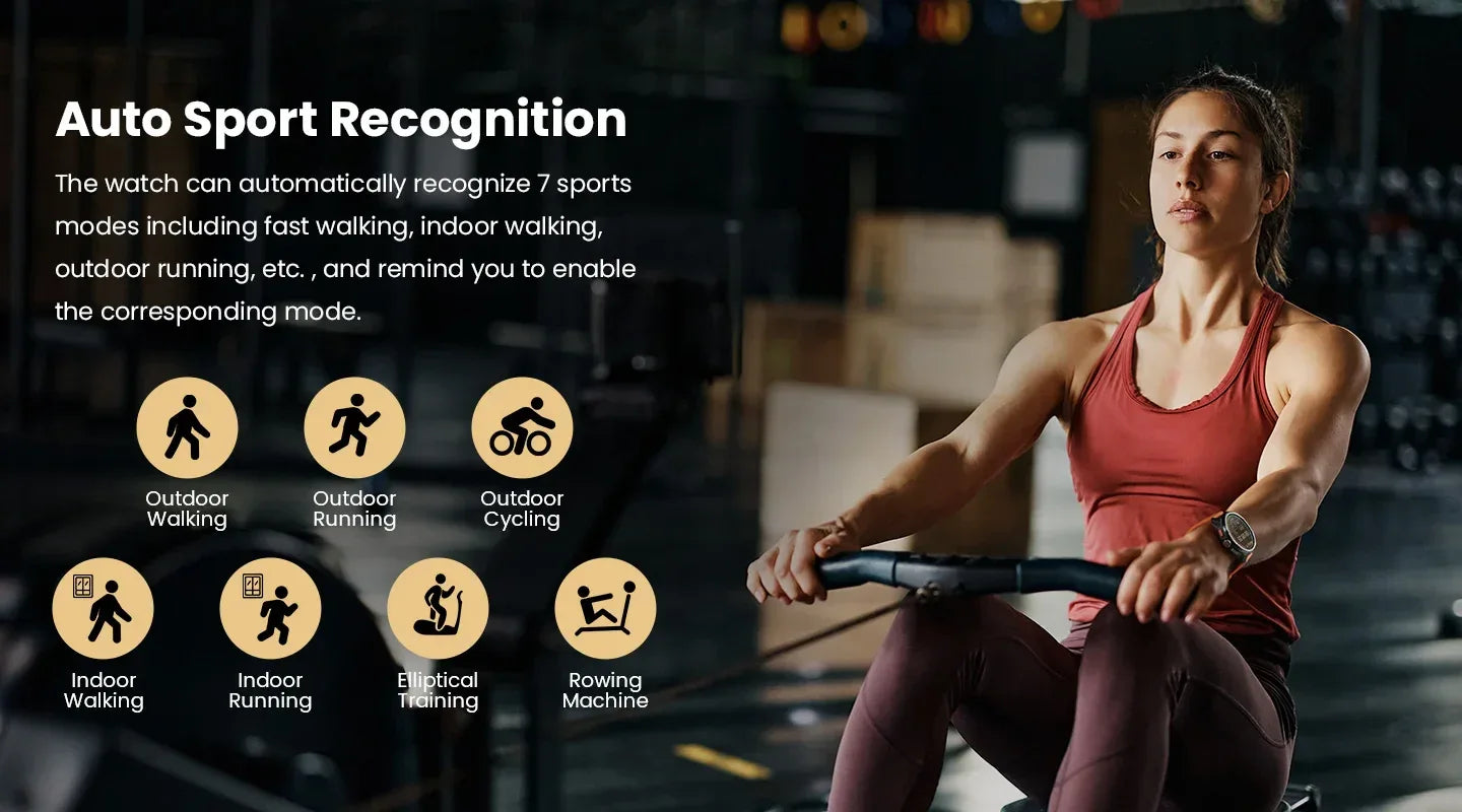 HAYLOU Solar Ultra GPS Smartwatch 1.6” AMOLED Display 5ATM Waterproof Built-in GPS Bluetooth Phone Calls Sports Smart Watch - Wear444