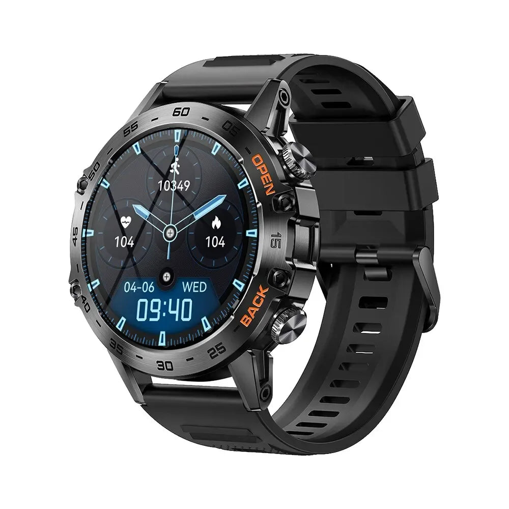 MEVADEN Steel 1.39 Bluetooth Call Smart Watch Men Sports Fitness Tracker Watches IP67 Waterproof Smartwatch for Android IOS MD52 - Wear444