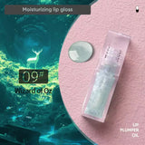 Magic Lip Oil Color Changing Lip Care Plumper Long lasting Moisturizing Cruelty Free Vegan Glitter Lipgloss Custom Logo 5pcs