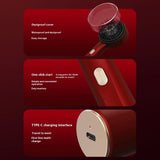 Electric Hair Regrowth Brush with Infrared Light Machine Acupoint Scalp Massage Anti-Hair Loss Exercise Hair Scrubber Combs