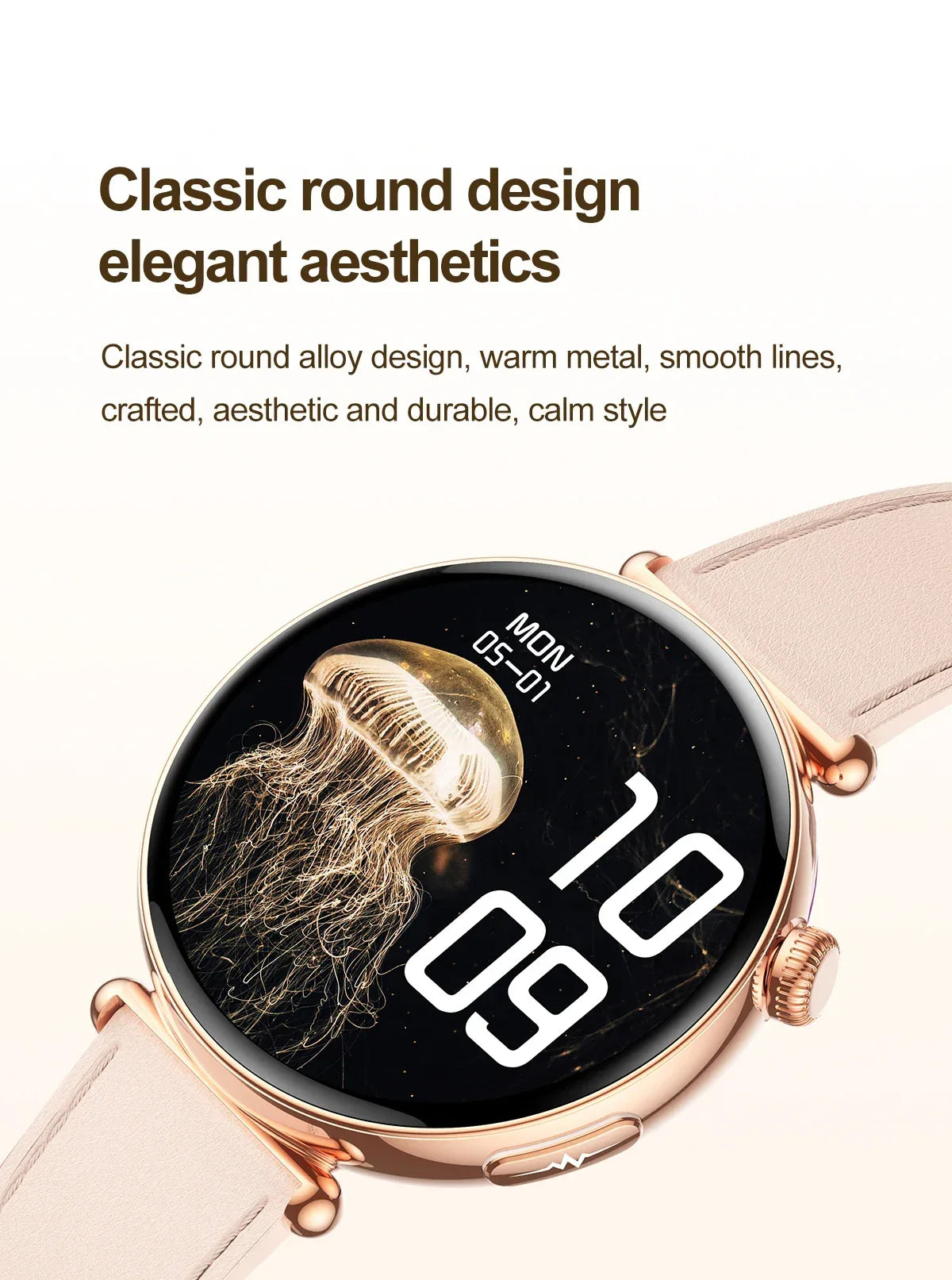 2026 New Women AI Smart Diagnosis Smart Watch HRV+ECG Uric Acid Blood Oxygen Health Monitor IP68 Waterproof Sports Smartwatches - Wear444