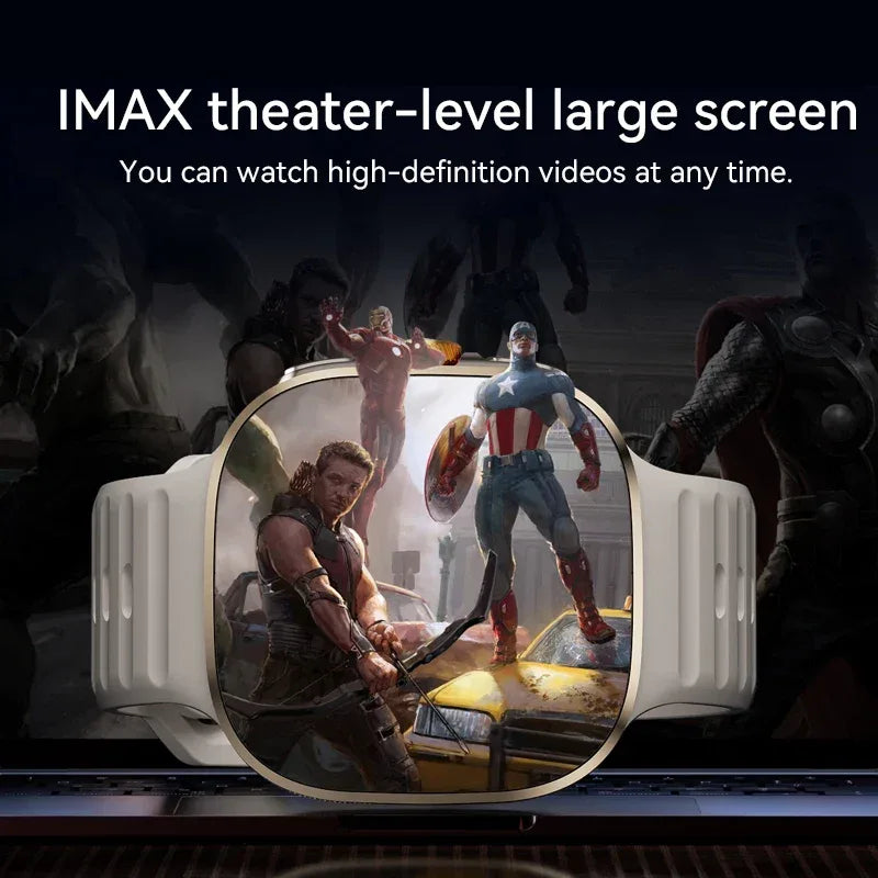 8GB+128GB RAM 5G/4G Smart Watch 2.4 inch AMOLED 2100mah Battery 900W Camera GPS WIFI Google APPS Download Smartwatch Android 10 - Wear444