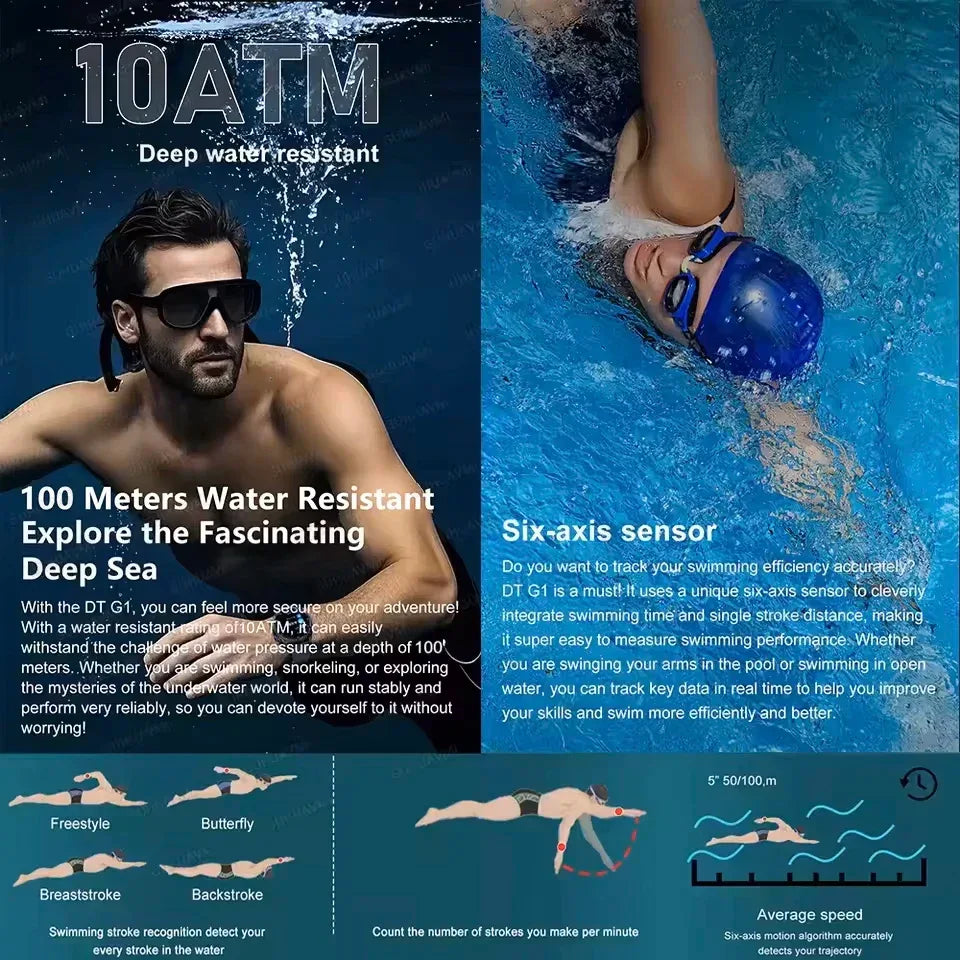 2026 New T-REX Pro Dual-Band AGPS Smartwatch Built-in Offline Map 10ATM Waterproof 30-Days Battery Compass Men Militray Watches - Wear444