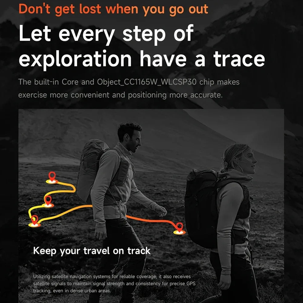 SENBONO GPS Smart Watch Men Built-in GPS Bluetooth Call AI GPT Fitness Tracker Waterproof Military Sports Smartwatch for Men - Wear444